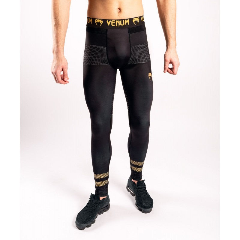 Club 182 Compression Tights-Black/Gold
